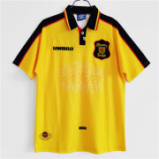1996/98 Scotland Away yellow Retro Soccer Jersey