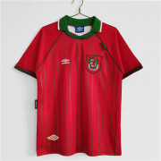 1994/96 wales Home Retro soccer jersey