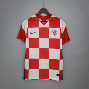 2020 Euro Croatia Home Soccer Jersey