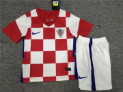 kids - Croatia home 2021 euro jersey