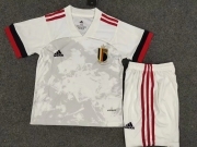kids - Belgium 2021 Euro away soccer Jersey