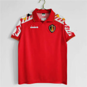 1995 Belgium home Retro Soccer Jersey
