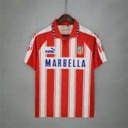 1994/95 Atletico Madrid home Retro Soccer Jersey