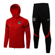 2021/22 Atletico Madrid red Hoodie Training jacket