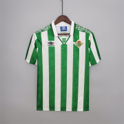 1994/95 Real Betis home retro soccer jersey