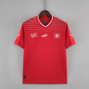 2022 Switzerland home soccer Jersey