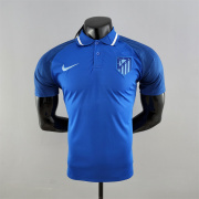 2022/23 Atletico Madrid Blue polo shirt