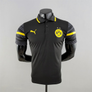 2022/23 BVB Borussia Dortmund black polo shirt