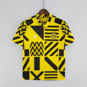 2022/23 Borussia Dortmund Pre-race training uniform Yellow Black soccer Jersey