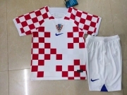 kids - 2022 World Cup Croatia home soccer jersey
