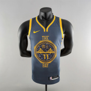 NBA -2018 HOMPSON #11 Golden State Warriors Grey NBA Jersey