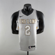 NBA - 2018 Irving #2 Cleveland Cavaliers Grey NBA Jersey