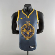 NBA -2018 POOLE#3 Golden State Warriors Grey NBA Jersey