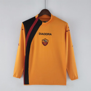 2005/06 Roma home long sleeve Retro soccer jersey