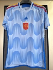 2022 World Cup Spain Away soccer Jersey