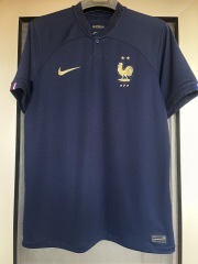 2022 World Cup France home soccer Jersey