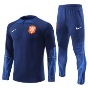 2022/23 Netherlands Dark blue Training Tracksuit