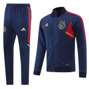2022/23 ajax black Dark blue Tracksuit jacket