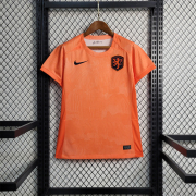 2023/24 Netherlands home woman soccer jersey