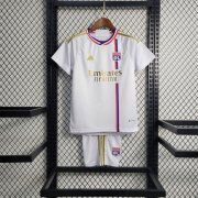 2023/24 Olympique Lyon Home Kids soccer Jersey