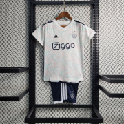 2023/24 Ajax away kids Soccer Jersey