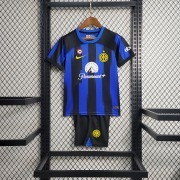 Kids 2023/24 Inter milan Home Soccer Jersey