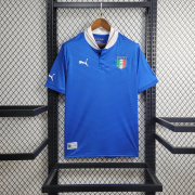 2012 Italy Euro Home blue Retro soccer jersey