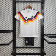 Retro 1990 Germany Home Kids Soccer Jersey