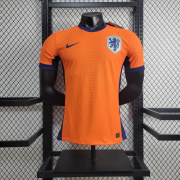 2024/25 Netherlands home Player Version soccer Jersey