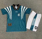 1996 Germany Retro away Kids Soccer Jersey