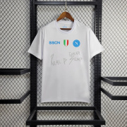 2024/25 Napoli white soccer jersey