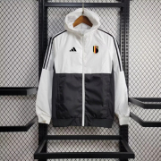 2024/25 Belgium black white windbreaker jacket