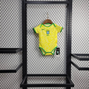 2024/25 Brazil home Baby Grow jersey