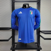 2024/25 Italy home Long sleeve Player version jersey