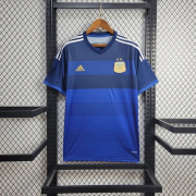 2014 Retro Argentina Away soccer Jersey