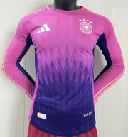 2024/25 Germany away Long sleeve Player version soccer jersey