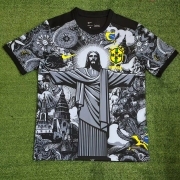 2024/25 Brazil Jesus Special edition black soccer Jersey