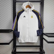 2024/25 Argentina white windbreaker jacket