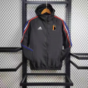 2024/25 Belgium black windbreaker jacket