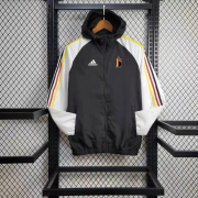 2024/25 Belgium black windbreaker jacket