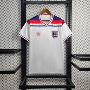 1982 England home Retro Soccer Jersey