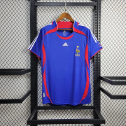 2006 France Home Retro soccer jersey