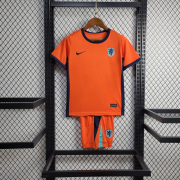 kids - 2024/25 Netherlands home soccer jersey