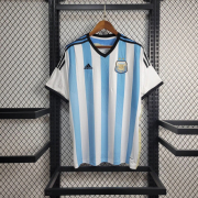 2014 Retro Argentina home soccer Jersey