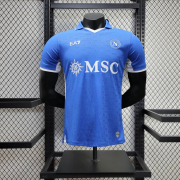 2024/25 Napoli home Player version soccer Jersey
