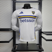 2024/25 Boca Juniors away Player version Long sleeve soccer jersey