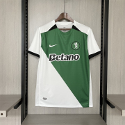 2024/25 Sporting Lisbon 100th Anniversary Edition White-Green soccer jersey