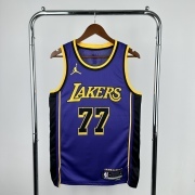 NBA - Los Angeles Lakers Doncic purple NBA Jersey