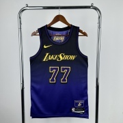 NBA - Los Angeles Lakers Doncic purple NBA Jersey