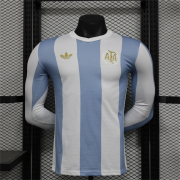 2025/26 Argentina Special edition Long sleeve Player Version soccer Jersey